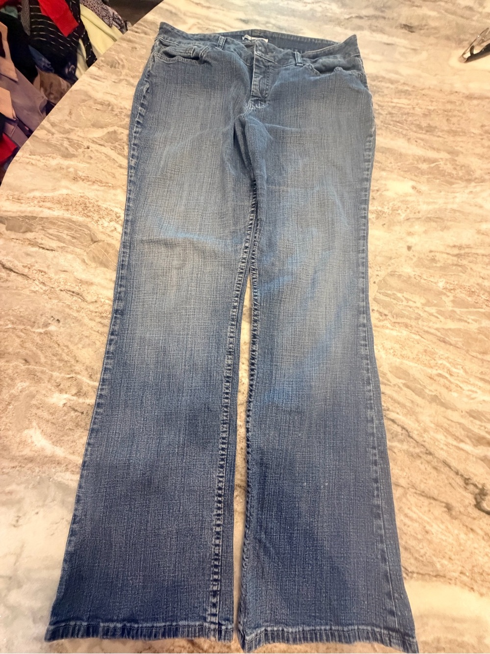 Riders by Lee Women’s 14 Long Mid Rise Boot Cut Stretch Jeans